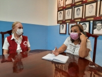 Cruz Roja fortalece trabajo coordinado con Hunucm&aacute;
