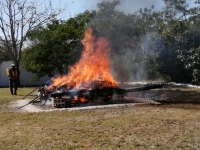 Queman droga en instalaciones militares