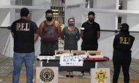 Caen presuntos responsables de colocar "narcomantas" en Kanas&iacute;n