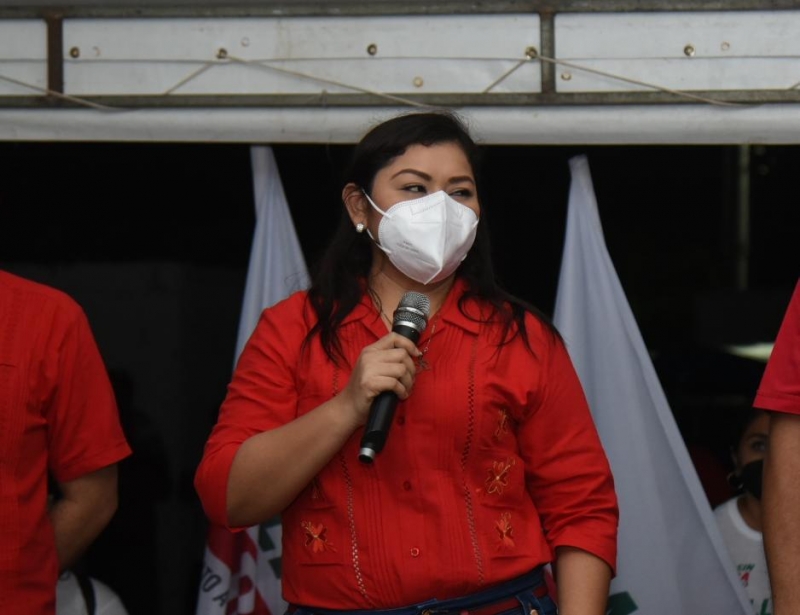 PRI abandera por distrito VI a viuda de candidato fallecido por Covid-19