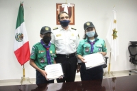 J&oacute;venes scouts asumen cargo por un d&iacute;a en SSP