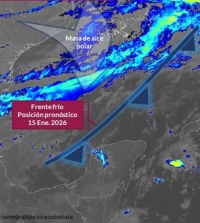 Continuará el frío en la Península de Yucatán