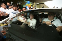 Llega Ricardo Anaya a Mérida