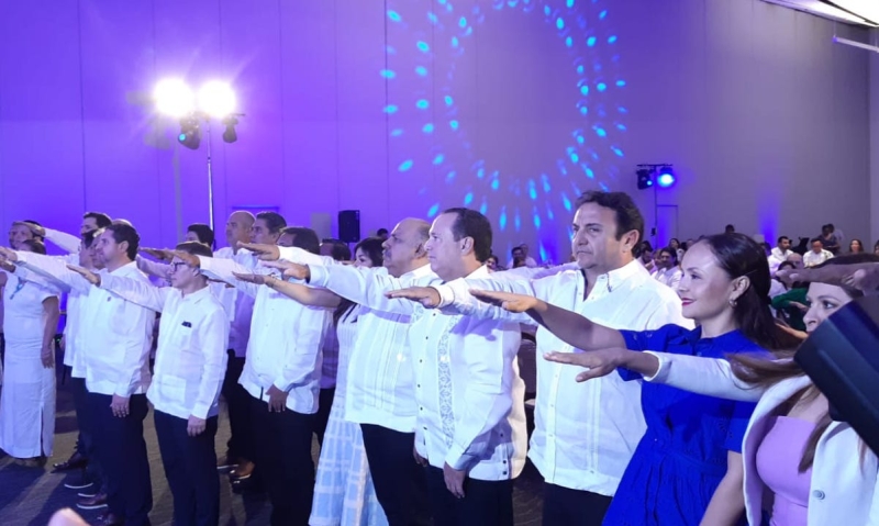 Rinde protesta nueva directiva de la Canaive delegación Yucatán