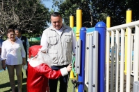 Inaugura alcalde remodelaci&oacute;n del parque &ldquo;Vergel-Misn&eacute;&rdquo;
