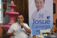 Aumenta el apoyo a mi candidatura: Josu&eacute; Camargo