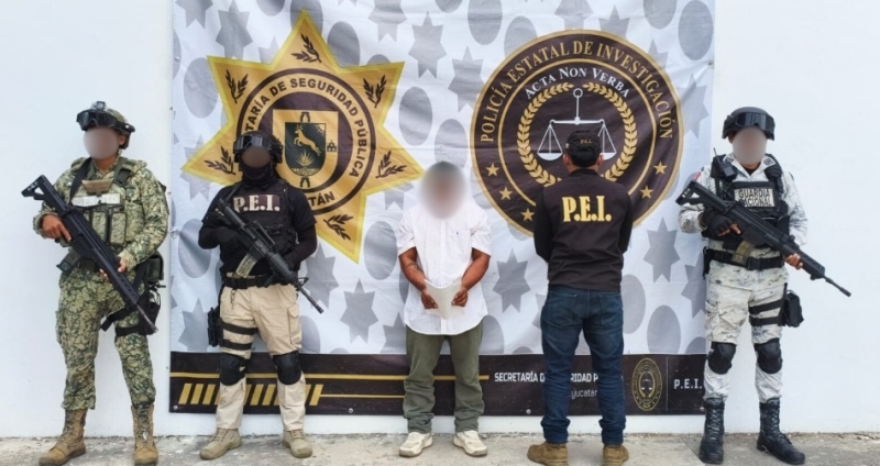 Cae presunto feminicida en Ticual