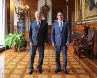 Reitera Vila disposici&oacute;n de Yucat&aacute;n para trabajar en equipo a Federaci&oacute;n