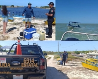 Rescatan embarcación frente a San Crisanto