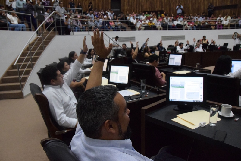 Avalan Paquete Fiscal en el Congreso del Estado