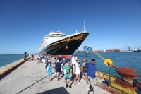 Llega a Yucat&aacute;n por primera vez crucero de lujo Disney Wonder