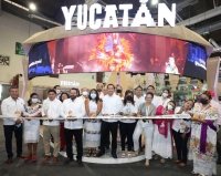 Vila Dosal inaugura Pabell&oacute;n Yucat&aacute;n en el Tianguis Tur&iacute;stico 2022
