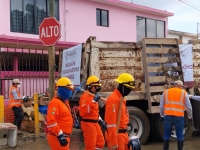 Brigada yucateca auxilia a comunidades afectadas en Veracruz