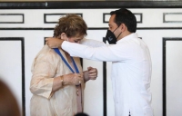 Margarita D&iacute;az Rubio recibe la Medalla Yucat&aacute;n 2021