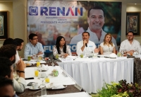 Generaremos facilidades para los emprendedores: Renán Barrera