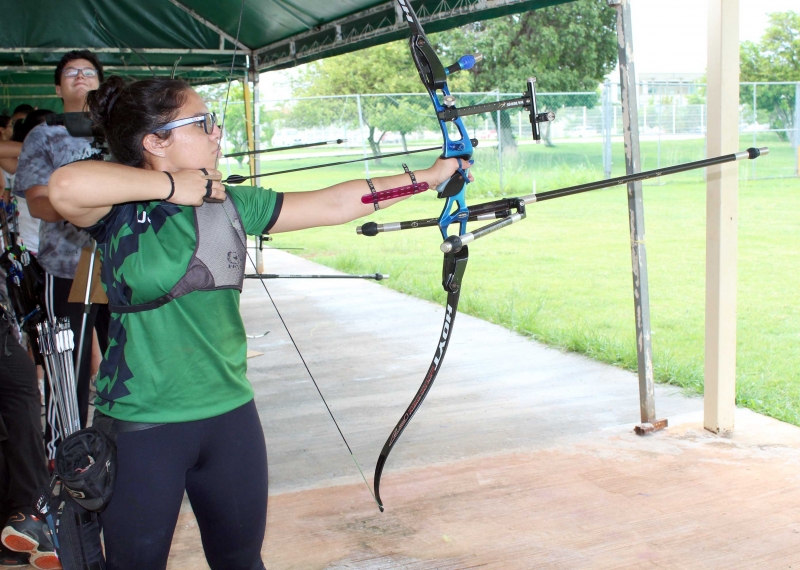 Arqueros yucatecos se foguean en Circuito de Exteriores