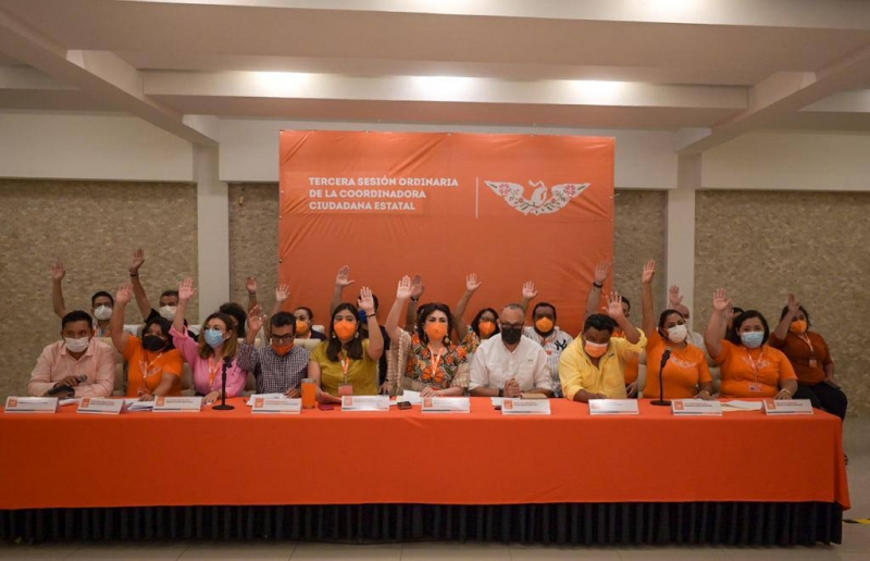 Fortalece MC su estructura territorial rumbo al 2024