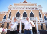 Francisco Torres y Lila  Fr&iacute;as, f&oacute;rmula ganadora en elecci&oacute;n del PRI Yucat&aacute;n