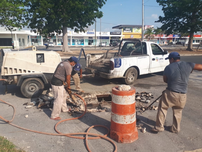 Cuadrillas de la Japay trabajan para garantizar servicio de agua potable 