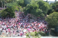 Miles se manifiestan para defender al INE en M&eacute;rida