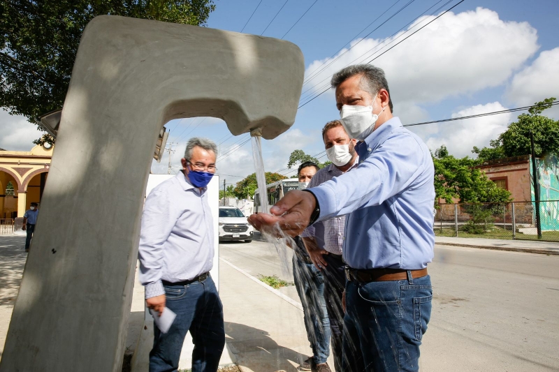 Supervisa alcalde obras en comisarías meridanas