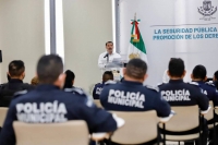 Fortalecen formaci&oacute;n acad&eacute;mica de polic&iacute;as municipales