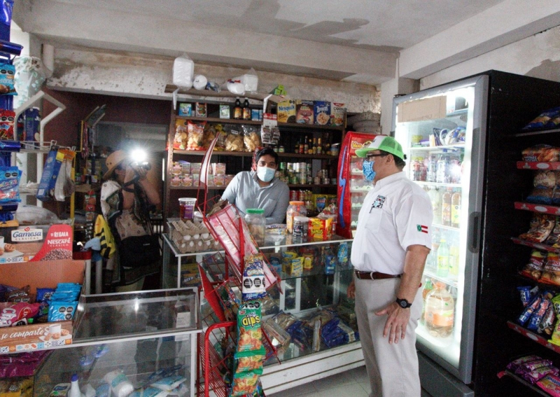 Escucha quejas Ramírez Marín de comerciantes por ciclovía