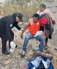 Ca&iacute;da le produce fractura expuesta