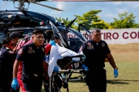 Trasladan de emergencia a embarazada de Tekak a Mérida