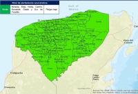 Yucat&aacute;n, en alerta verde por "Grace"