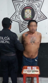Detienen a sujeto por presunto robo con violencia