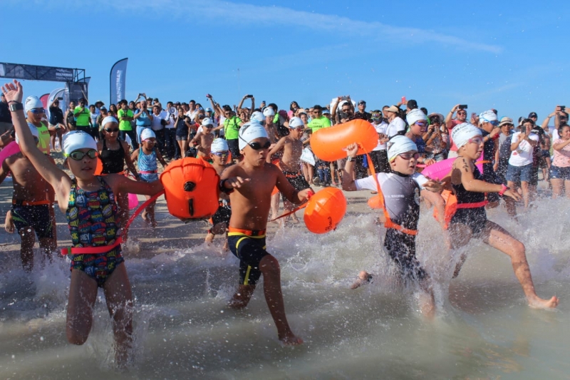La argentina Mayte Puca y Víctor Sobrino ganan Campeonato Oceanman