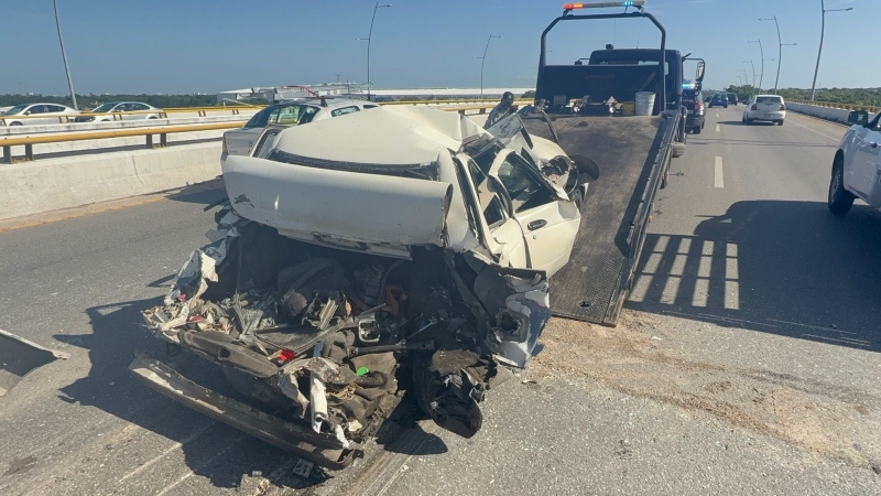 Carambola deja un lesionado grave