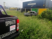 Exceso de velocidad y piso mojado ocasionan siniestro vial&nbsp;