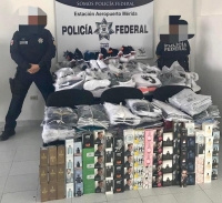 Aseguran miles de cigarros ap&oacute;crifos