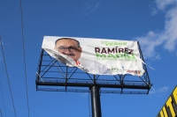 Denuncian destrucci&oacute;n de propaganda de Ram&iacute;rez Mar&iacute;n