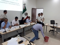 Contin&uacute;an filtraciones de agua en Congreso de Yucat&aacute;n