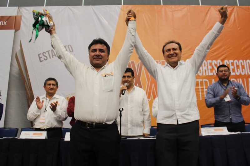 Ricardo Espinosa Magaña, nuevo líder de la Sección 33 del SNTE