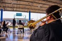 Realizan concierto sinf&oacute;nico en el Ceama