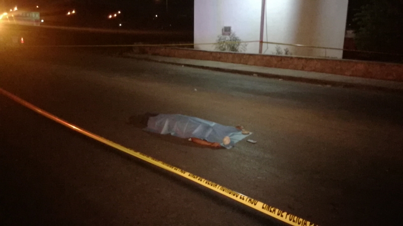 Carroza fúnebre atropella y mata a peatón