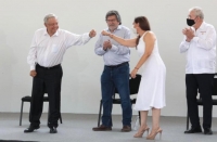 Repudian activistas gira de AMLO para supervisar Tren Maya&nbsp;