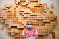 Tejedoras de Hocab&aacute;, presentes en la exposici&oacute;n &ldquo;U sakaltbil m&aacute;axoni&rsquo;&rdquo;