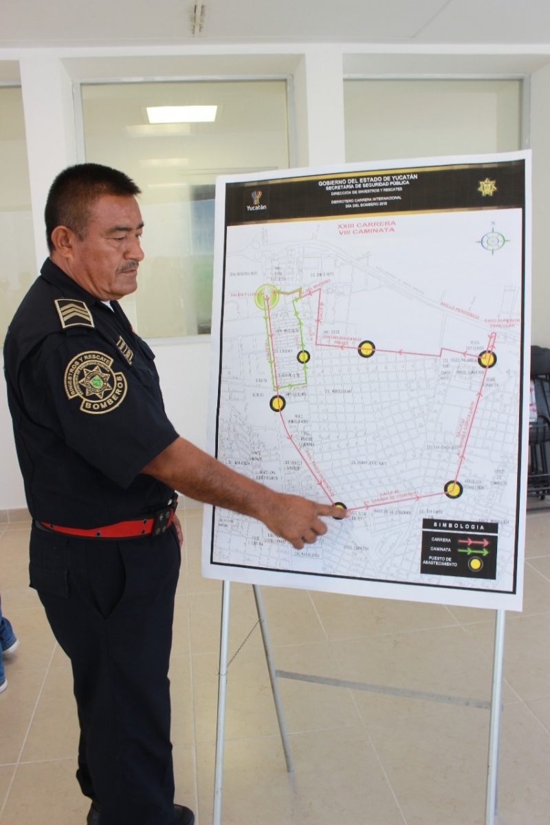 Presentan la Carrera del Bombero