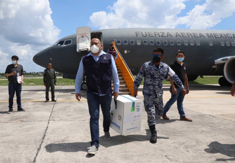 Llegan 36 mil dosis para niñas y niños de 5 a 11 años