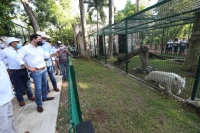 Parque Zool&oacute;gico "La Reina" de Tizim&iacute;n luce nueva imagen