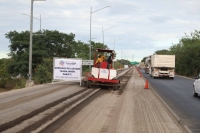 Realiza Incay trabajos de repavimentaci&oacute;n en Perif&eacute;rico de M&eacute;rida
