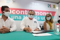 Ram&iacute;rez Mar&iacute;n se compromete en lucha contra el c&aacute;ncer