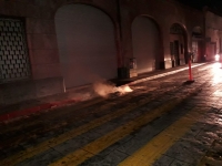 Explosi&oacute;n de registro de la CFE causa apag&oacute;n en el centro