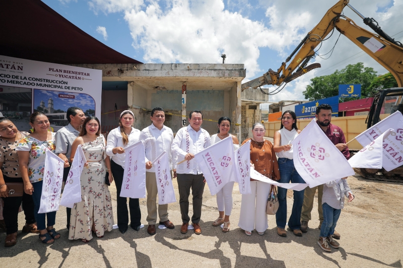 Invierten 50 mdp en nuevo Mercado de Peto