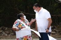 Inician trabajos de reconstrucci&oacute;n en carretera de Xcuny&aacute;